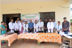 Uttaranchal Hospital and Diagnostic Centre organised a Free Medical Camp