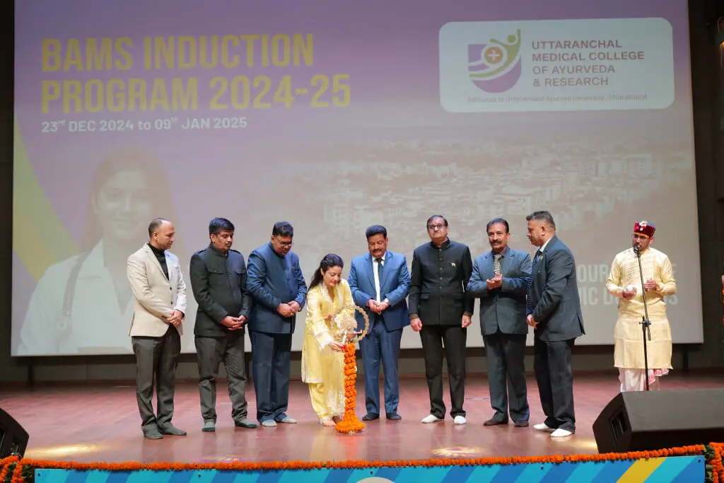 “Vedarambh - Induction Programme of Uttaranchal Medical College of Ayurveda and Research”