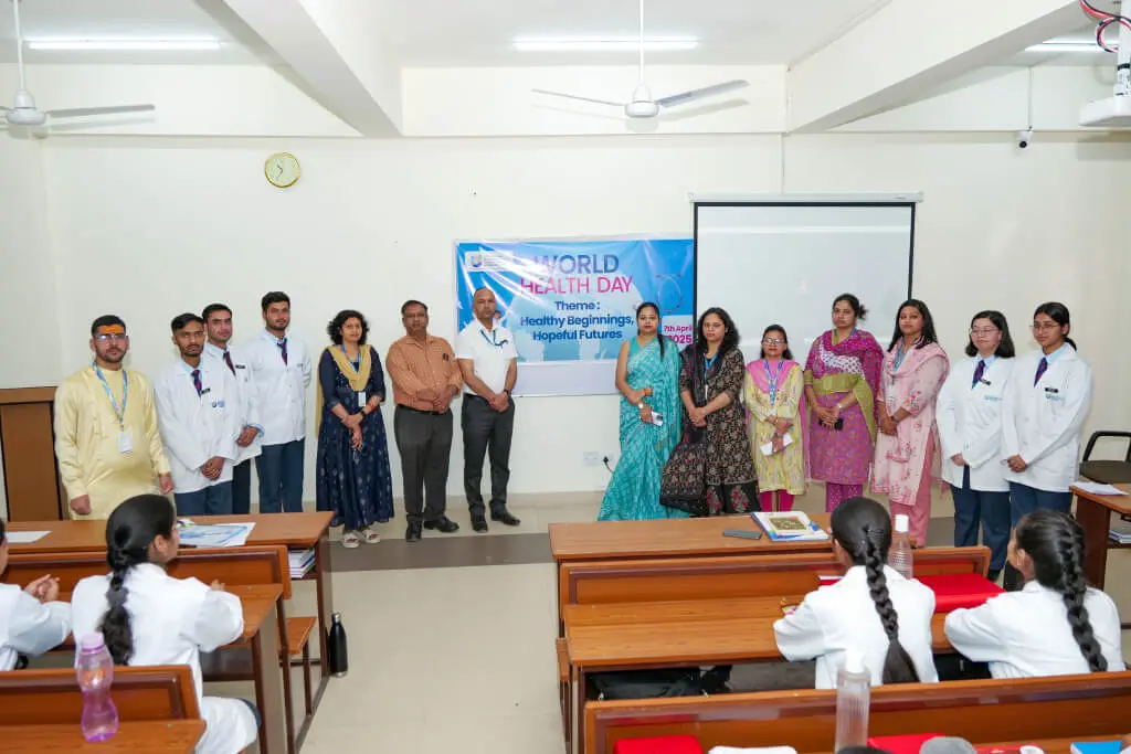Uttaranchal Medical College of Ayurveda and Research celebrated World Health Day 2025