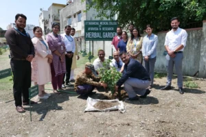 Herbal Plantation Drive Organized at Uttaranchal Medical College of Ayurveda & Research on World Environment Day
