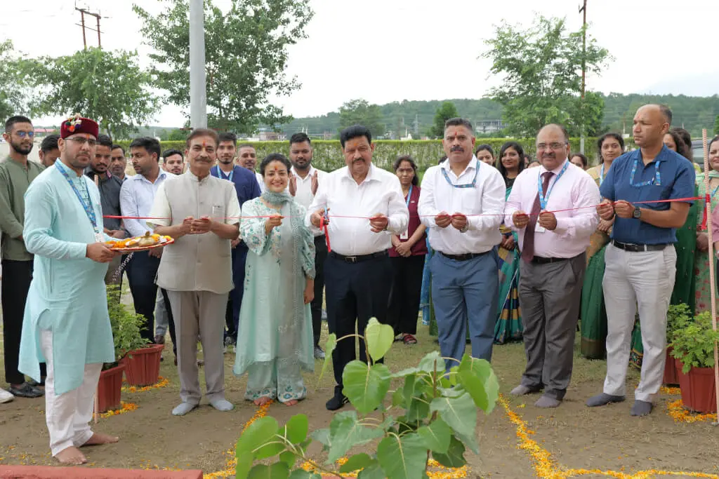 Uttaranchal Medical College of Ayurveda and Research celebrates Harela with Tree Plantation and Inauguration of Navagraha Vatika