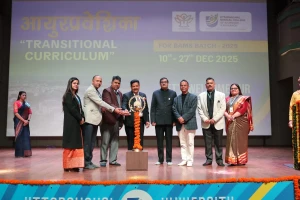 Uttaranchal Medical College of Ayurveda and Research Celebrates “Ayurpraveshika” Induction Program for BAMS Batch 2025-26